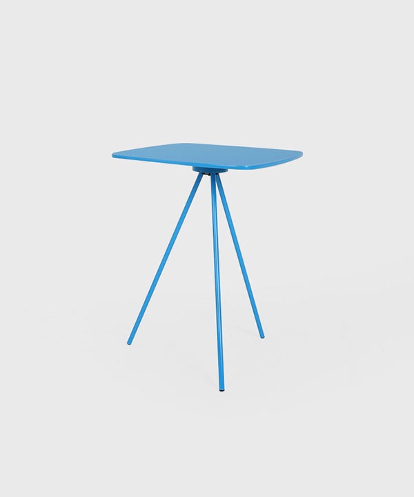 100123. Square Side Table_Blue