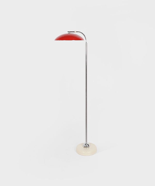 100117. Antique red Lamp