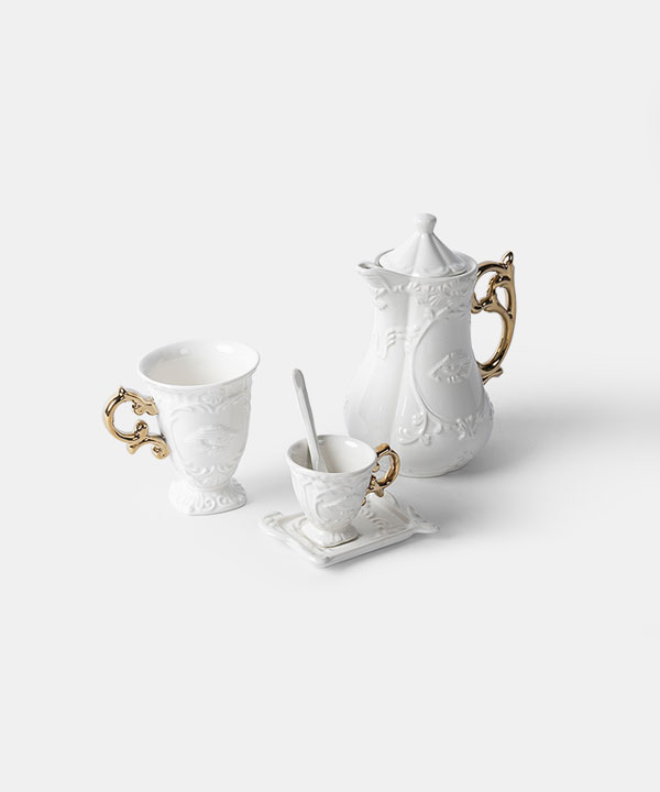 100232. SELETTI I-WARES Gold Set