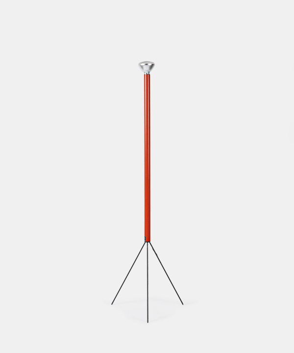 100409. Flos Luminator Floor Lamp Red