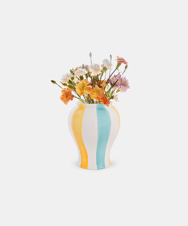 100448. 오브제_Stripe Vase